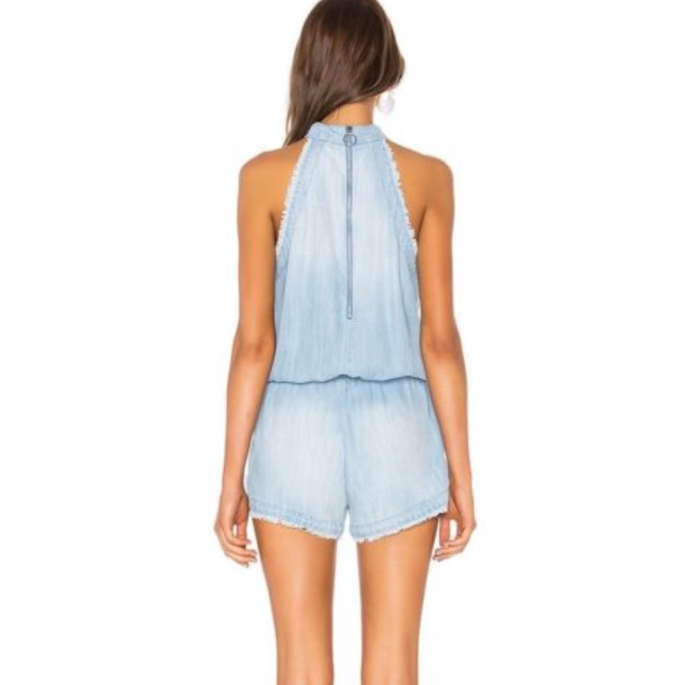 Anthropologie Cloth & Stone Frayed romper - Picture 2 of 6